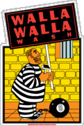 Walla Walla Travel Decal Magnet
