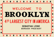 Welcome To Brooklyn Fridge Magnet