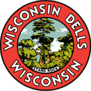 Wisconsin Dells Travel Decal Magnet