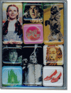 Wizard of Oz Masterpiece Magnet Set  