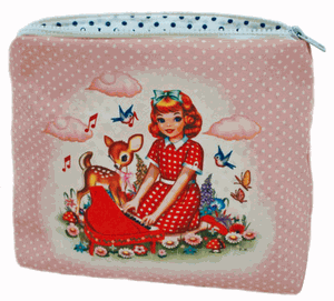 Wu & Wu Piano Girl Washbag