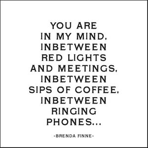 You Are In My Mind Quotable Cards