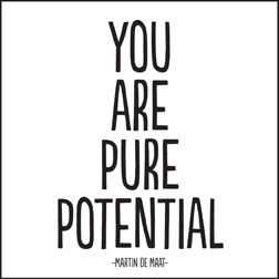 You Are Pure Potential Quotable Magnet