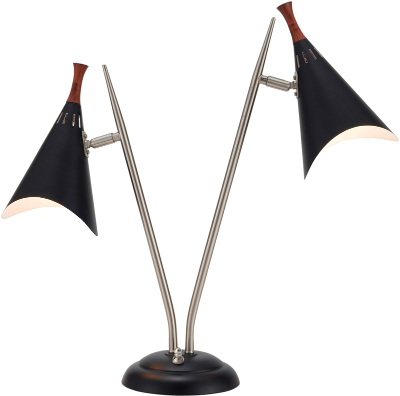 Adesso Draper Black Desk Lamp - Thumbnail 2