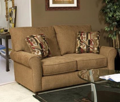 Advantage Council Mocha Loveseat - click to enlarge