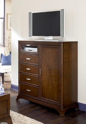 American Drew Essex Media / Accent Chest in Mink - click to enlarge