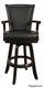 American Heritage Auburn Leather Bar Stool - click to enlarge