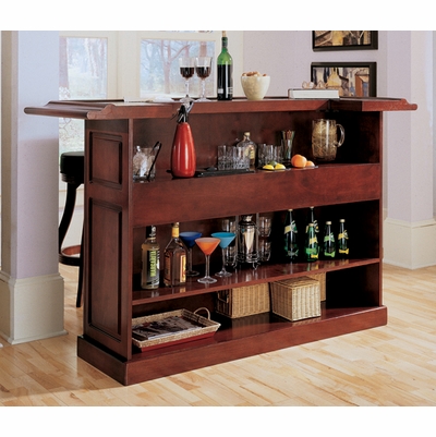 American Heritage Lexington 72" Home Bar in English Tudor - 600011ET ...