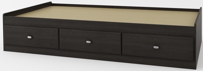 Ameriwood Dark Russet Cherry 3 Drawer Mates Bed - click to enlarge