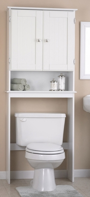 Ameriwood White Stipple Space Saver - click to enlarge