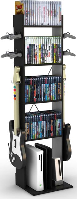 Atlantic Inc. All-in-One Game Central Media Storage Stand