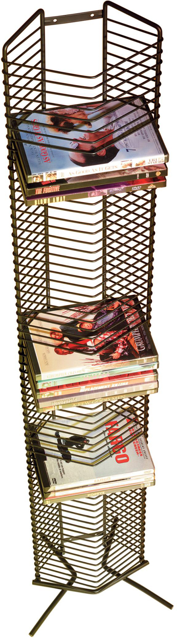 Atlantic Onyx 65 DVD Wire Rack - 1332 - Atlantic TV Stands