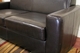 Ballard Classic Style Dark Brown Leather Modern Sofa Sleeper - click to enlarge