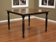 Berkshire 54" Gathering Table with Butterfly Leaf and 6 Camden Stools - click to enlarge