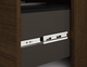 Bestar Contempo Mobile Pedestal, Tuxedo - click to enlarge