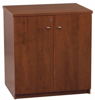 Bestar Elite 2 Door Cabinet - Tuscany Brown - click to enlarge