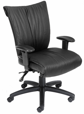 Boss Mid Back Chair with 3 Paddle Mechanism - click to enlarge