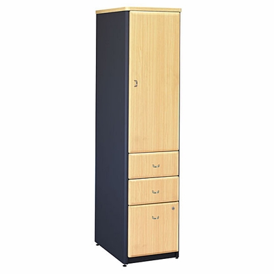 Bush Series A: Beech Vertical Locker - WC14375 - Bush Office Furniture