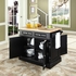 Butcher Block Top Kitchen Island in Black - KF30006BK - Crosley Radio