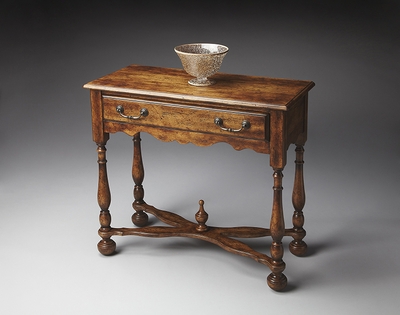 Butler Dark Toffee Console Table - click to enlarge