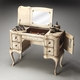Butler Guilded Cream Hand Painted Decorative  Finish Vanity - click to enlarge