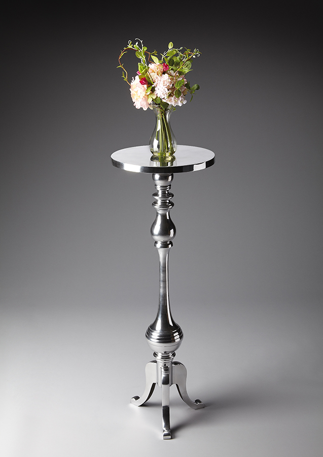 Nickel Plated Splash Stand Pedestal - Thumbnail 2