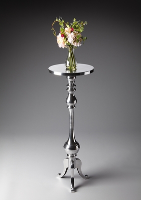 Butler Nickel Plated Splash Stand Pedestal - click to enlarge