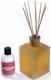 CandleTek Decor Fresh Floral Scent Fluted Flameless Candle Reed Diffuser - click to enlarge