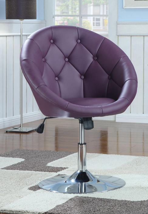 Coaster Fine Furniture Tufted Swivel Chair