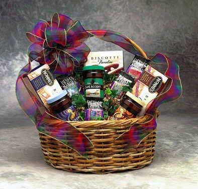 Coffee Connoisseur Gift Basket - click to enlarge