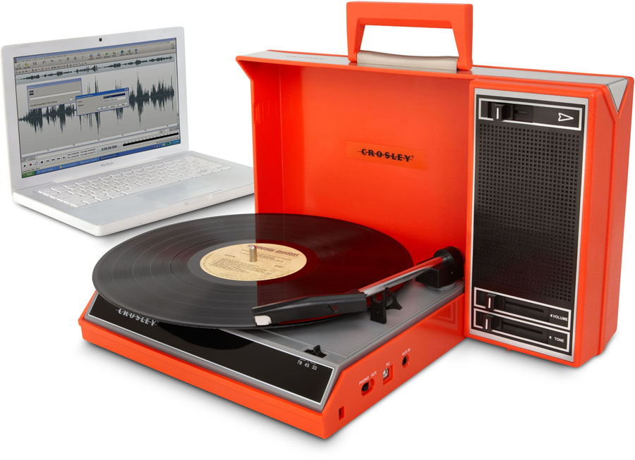 新品、携帯Crosley Revolution ポータブルUSBターンテーブル Need A Portable Turntable? Meet the Crosley Revolution | TechCrunch