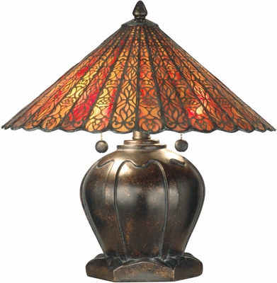 Dale Tiffany Filigree Table Lamp - click to enlarge