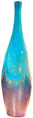 Dale Tiffany Glass Milano Towering Vase - click to enlarge