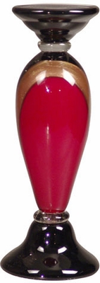 Dale Tiffany Glass Sophistication Decorative Candle Holder - click to enlarge