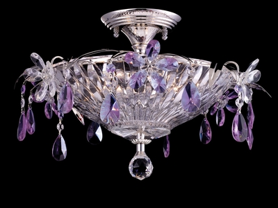 Dale Tiffany Rowley Semi Flush Mount - click to enlarge