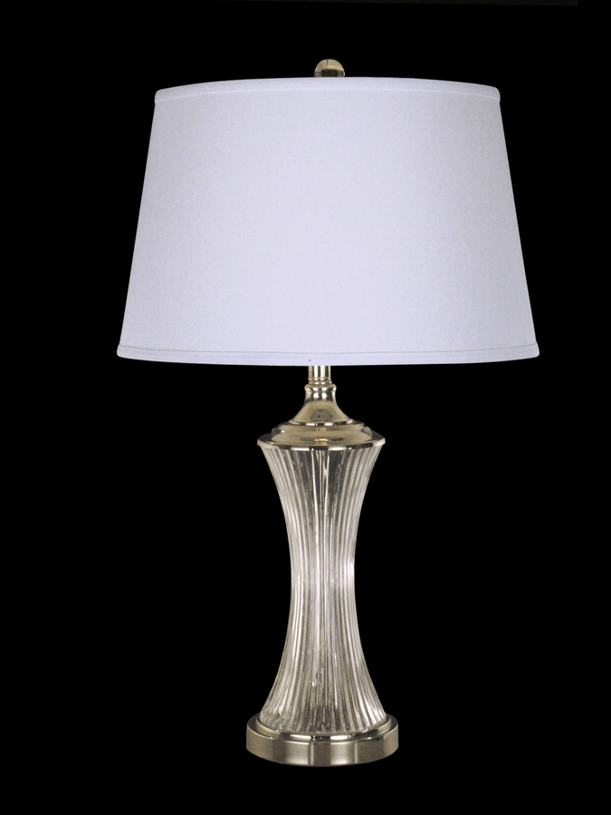 Wheeler Crystal Table Lamp