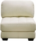 Diamond Sofa Zen Contemporary Armless Leather Chair - click to enlarge