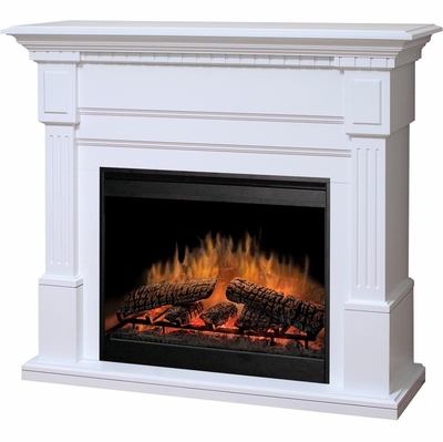 Dimplex Essex White Electric Fireplace Indoor Transitional - GDS30 ...