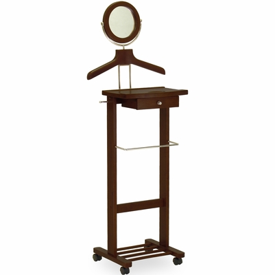 Dresser Valet Stand - Mens Drawer Valet with Mirror - 94155 - Winsome ...