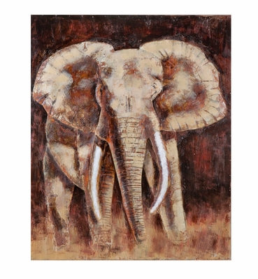 Elephant Hunt Wall Art - click to enlarge