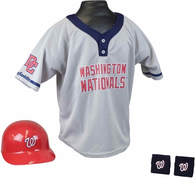 Franklin Sports MLB NATIONALS Kids Team Uniform Set - click to enlarge