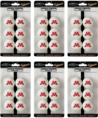 Franklin Sports NCAA MINNESOTA Table Tennis 36 Ball Pack - click to enlarge