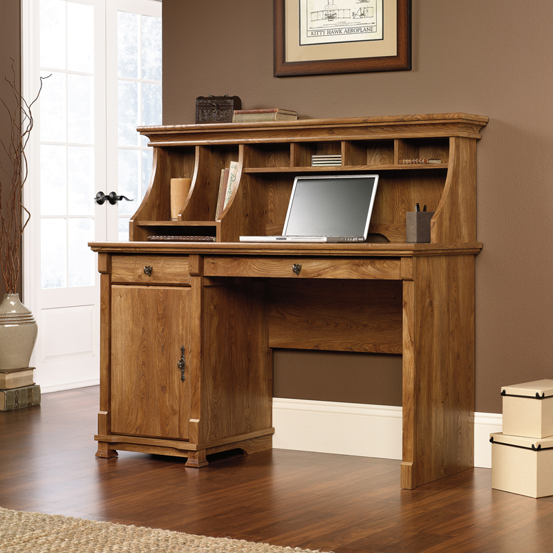 French Mills Computer Desk American Chestnut - 413664 - Sauder