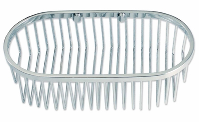Gatco 10" Oval Shower Basket - Chrome - click to enlarge