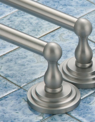 Gatco Marina Satin Nickel 18" Towel Bar - click to enlarge
