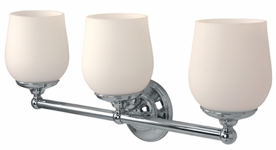 Gatco Oldenburg Triple Wall Sconce in Chrome - click to enlarge