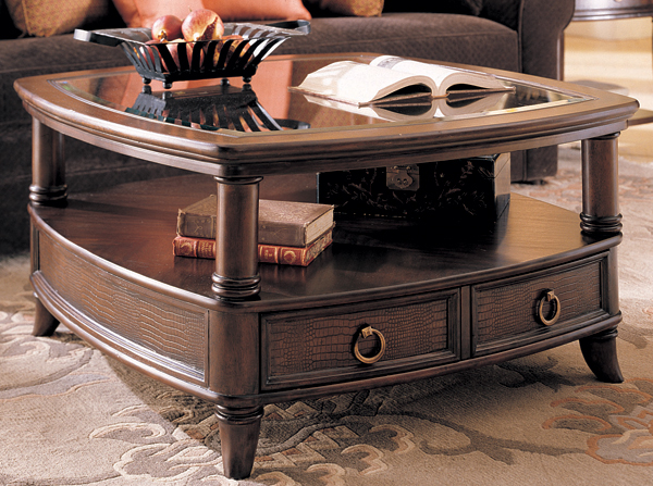 Hammary cocktail table best sale