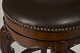 Hillsdale Burrell Swivel Counter Stool in Brown Cherry - click to enlarge