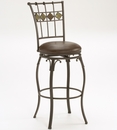 Hillsdale Lakeview Swivel Bar Stool Slate Accent - 4264-830