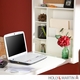 Holly & Martin Leo Fold-Out Convertible Desk - Winter White - click to enlarge